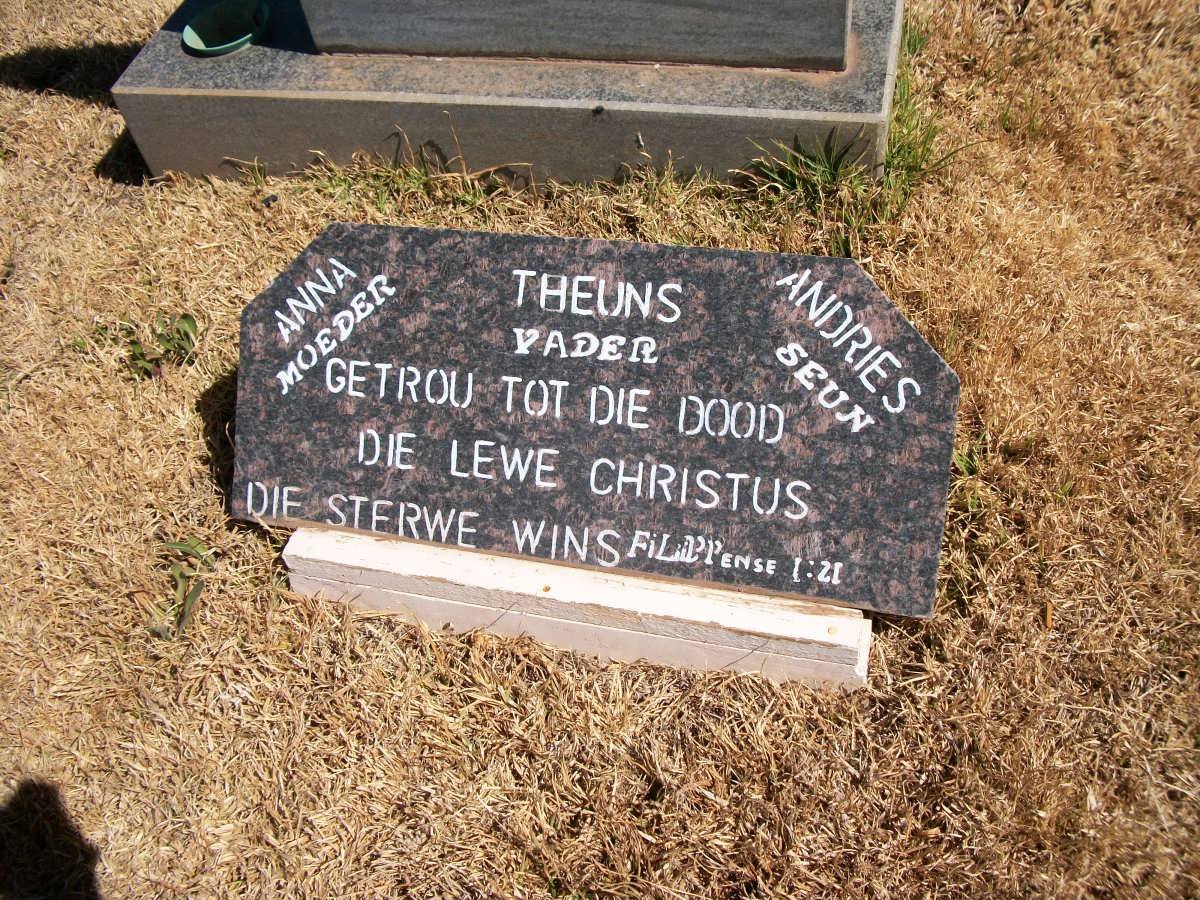 ? Theun &amp; Anna :: ? Andries