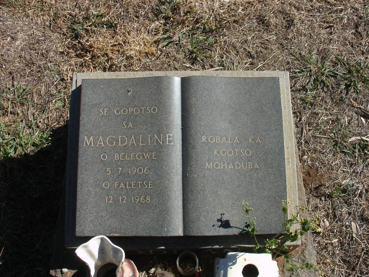 ? Magdaline 1906-1968