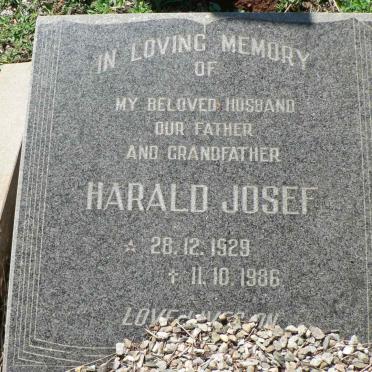 ? Harald Josef 1929-1986