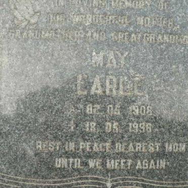 ? May Lar? 1908-1998 