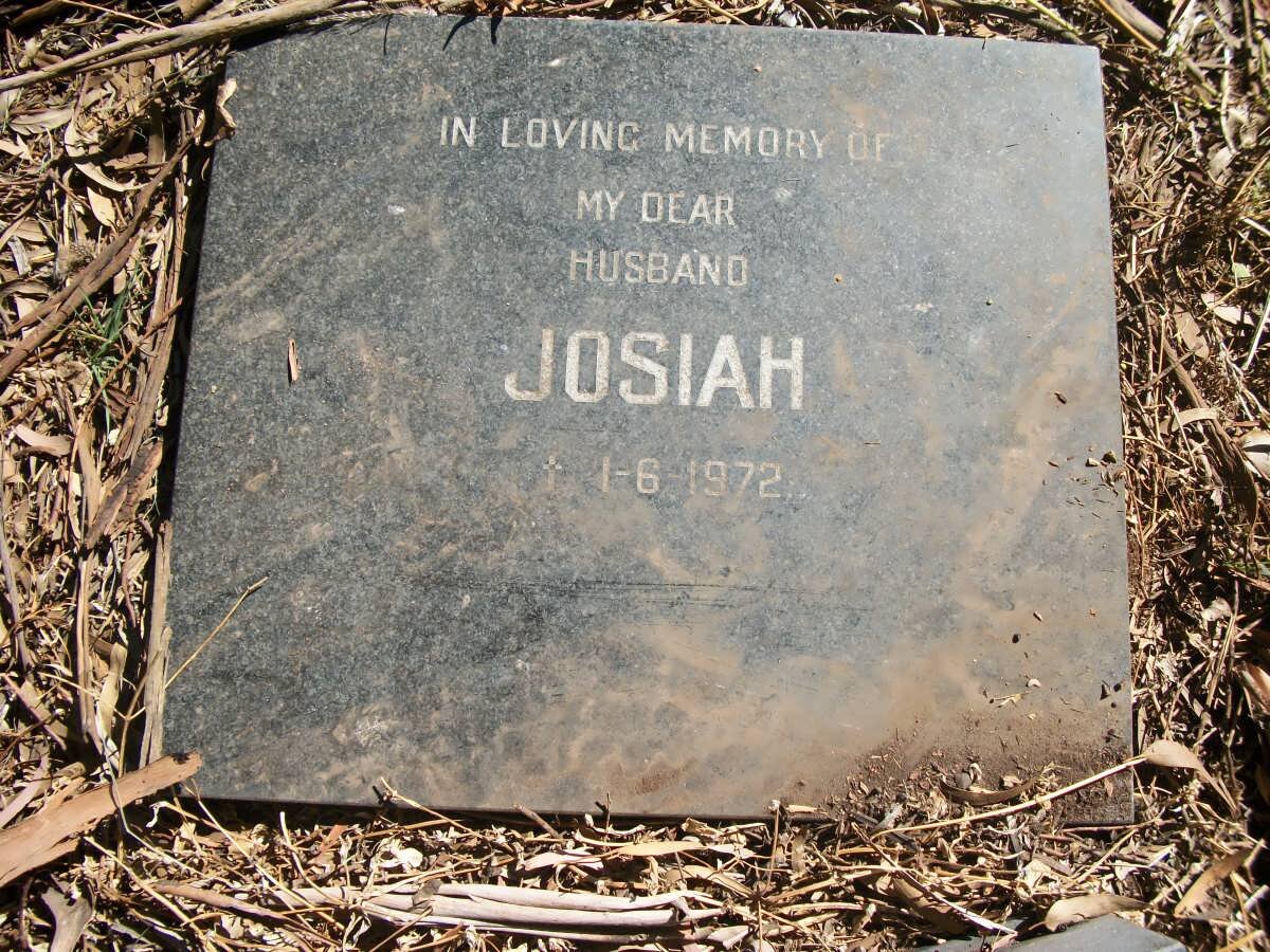 ? Josiah -1972