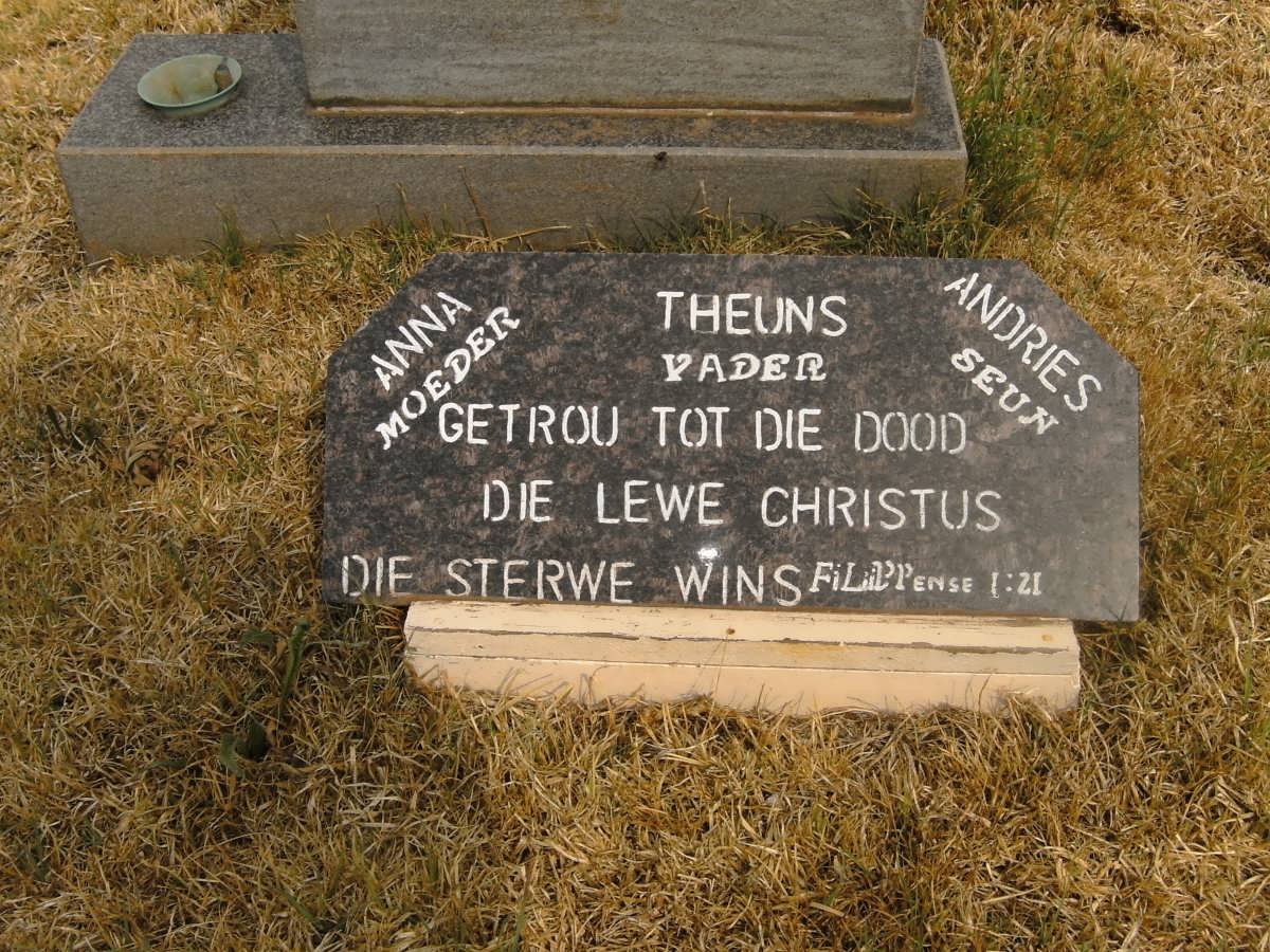 ? Theuns &amp; Anna :: ? Andries