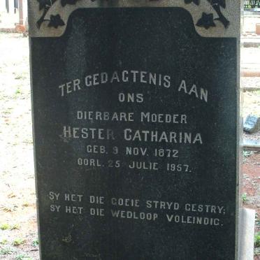 ? Hester Catharina 1872-1957