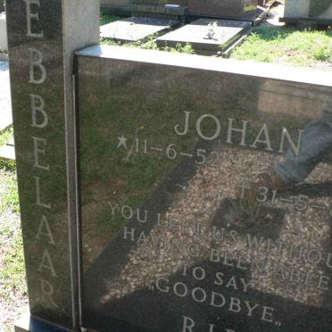 ?EBBELAAR Johan 1952-1981