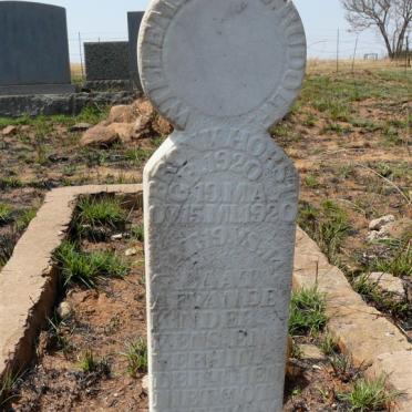 BRONKHORST Willem Lucas Rudolf 1920-1920