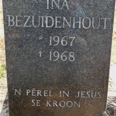 BEZUIDENHOUT Ina 1967-1968