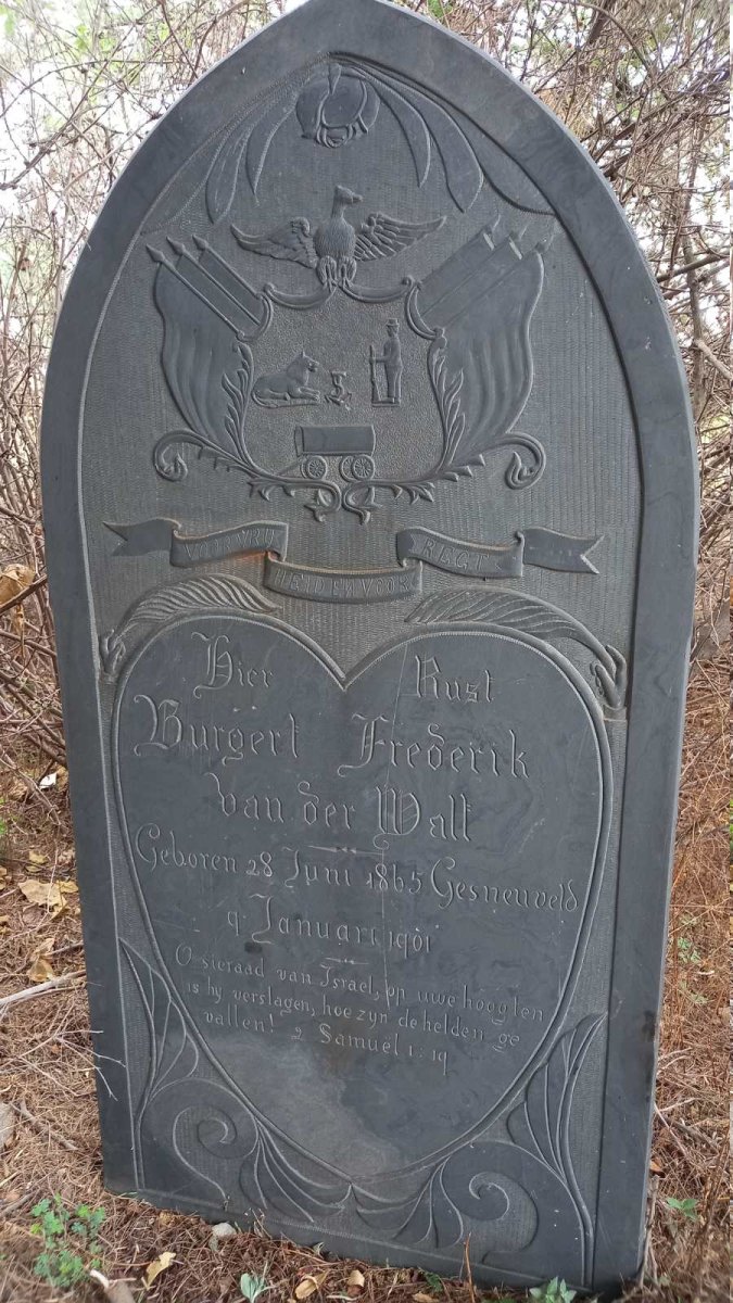 WALT Burgert Frederik, van der 1865-1901