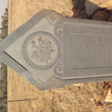 WALT Jacobus, van der 1838-1888