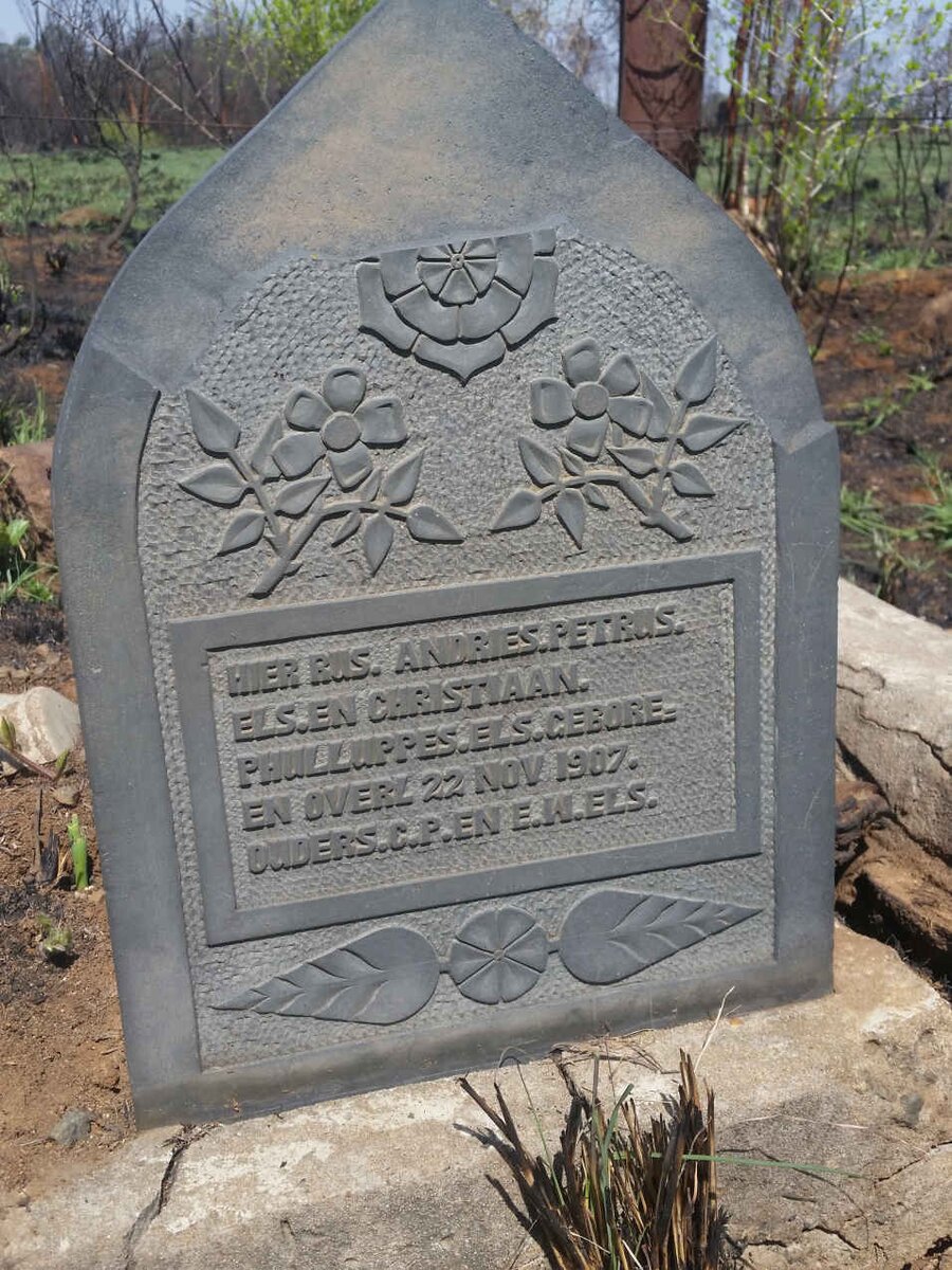 ELS Andries Petrus 1907-1907 :: ELS Christiaan Phulluppus 1907-1907