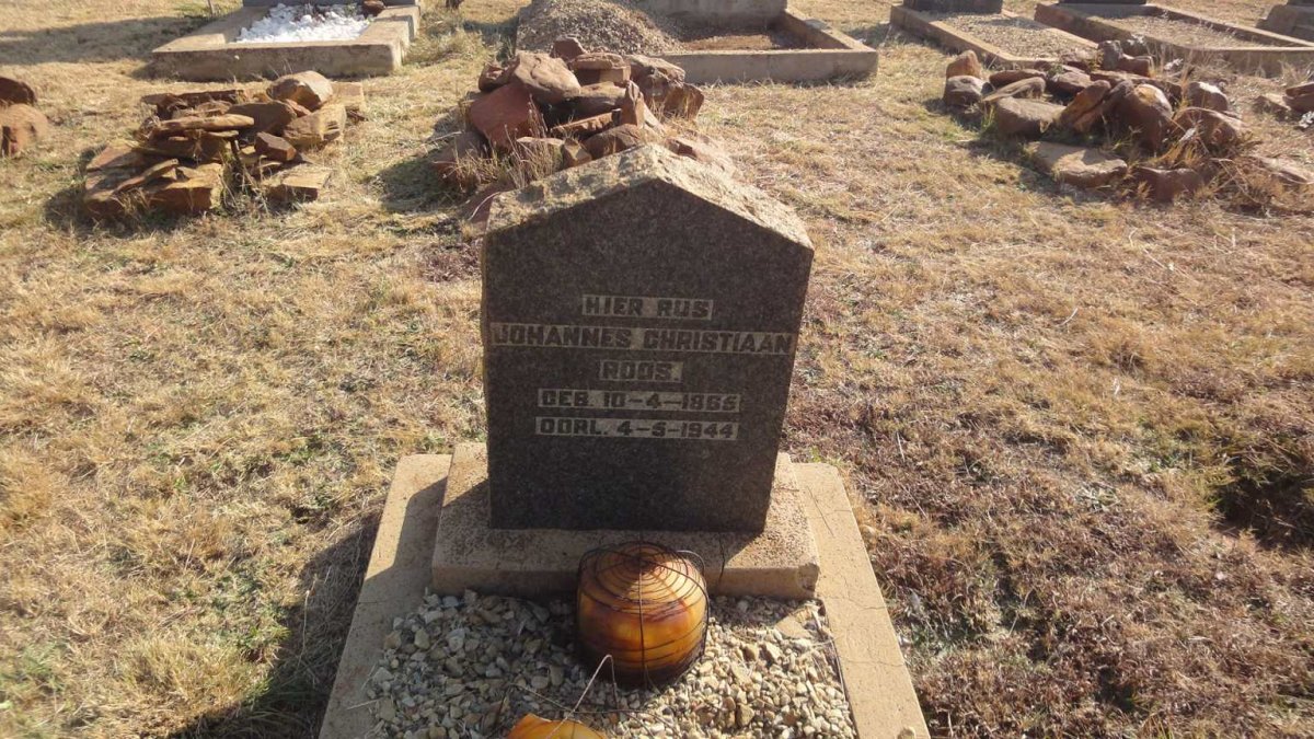 ROOS Johannes Christiaan 1865-1944