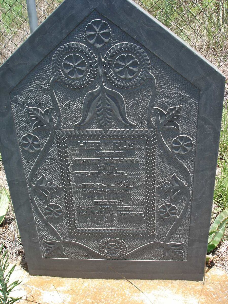 SMIT Hester Susanna nee PRINSLOO 1865-1949