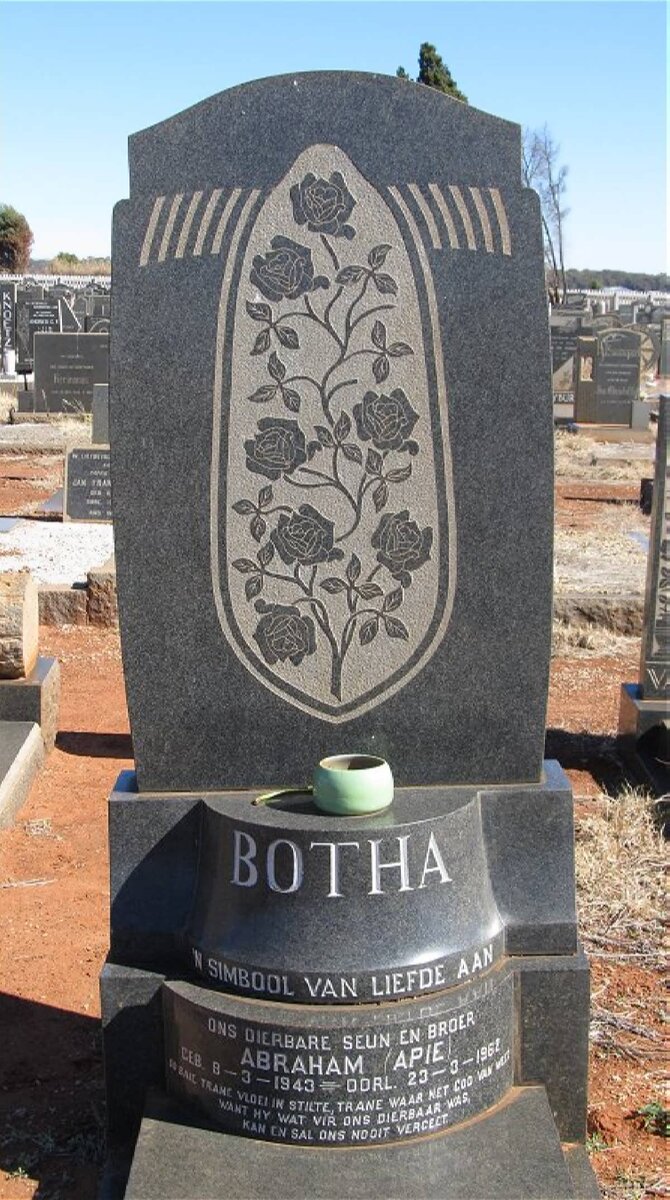 BOTHA Abraham 1943-1963