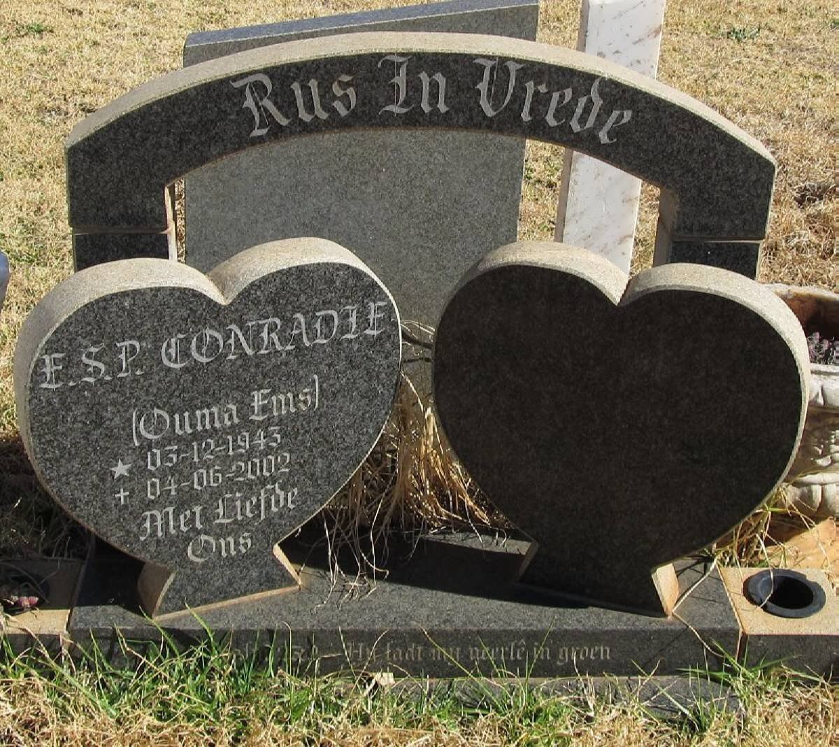 CONRADIE E.S.P. 1943-2002