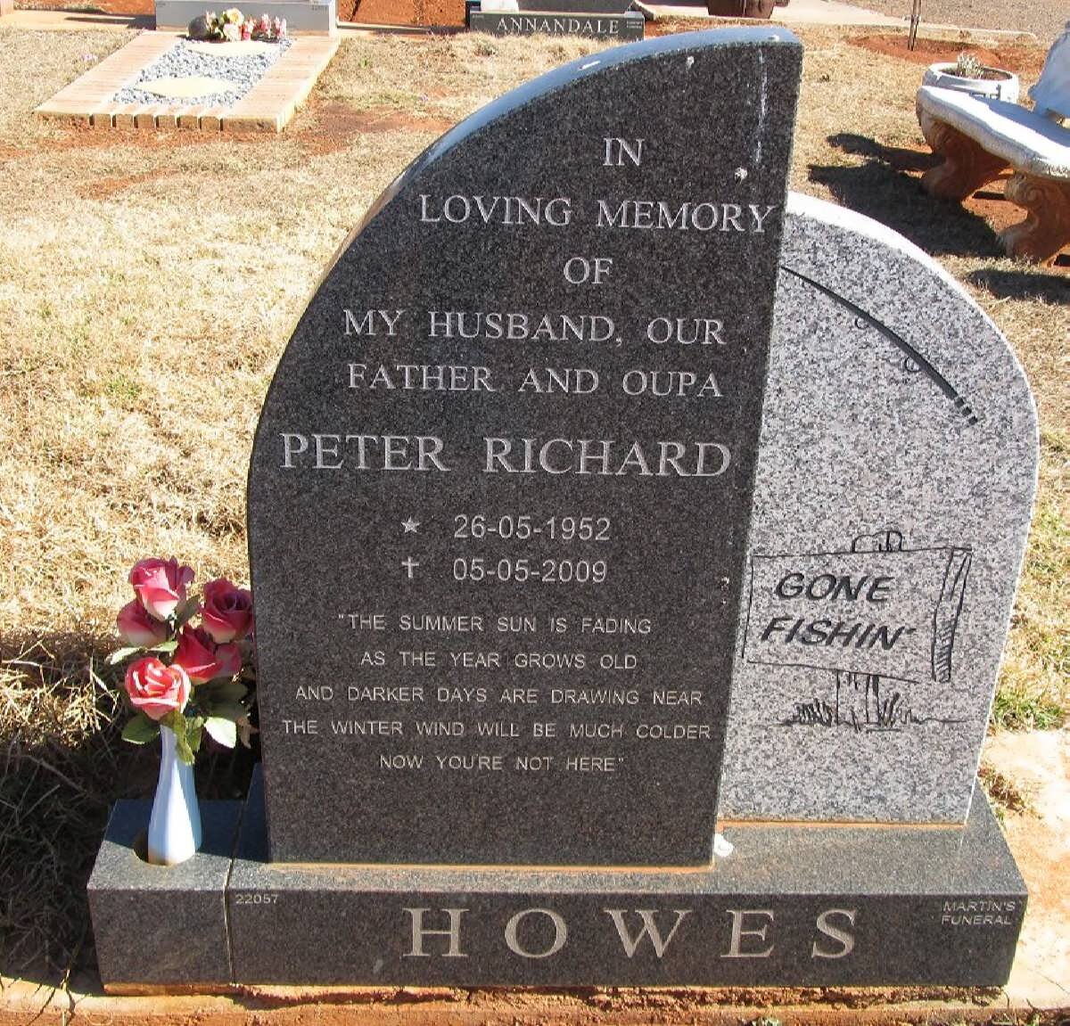HOWES Peter Richard 1952-2009