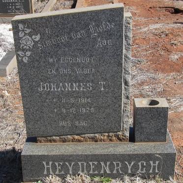 HEYDENRYCH Johannes T. 1914-1979