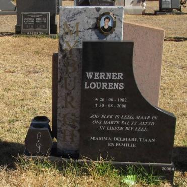 MYBURGH Werner Lourens 1982-2000