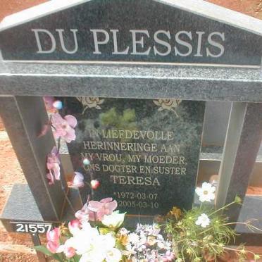 PLESSIS Teresa, du 1972 -2005