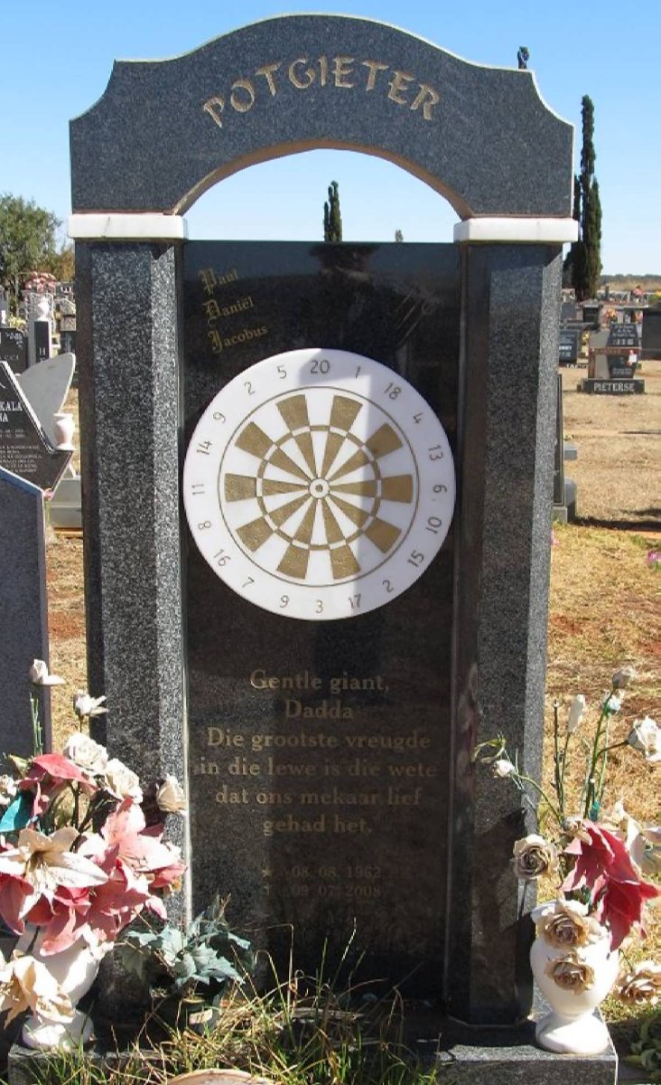 POTGIETER Paul Daniel Jacobus 1962-2008