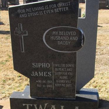 TWALA Sipho James 1958-2003