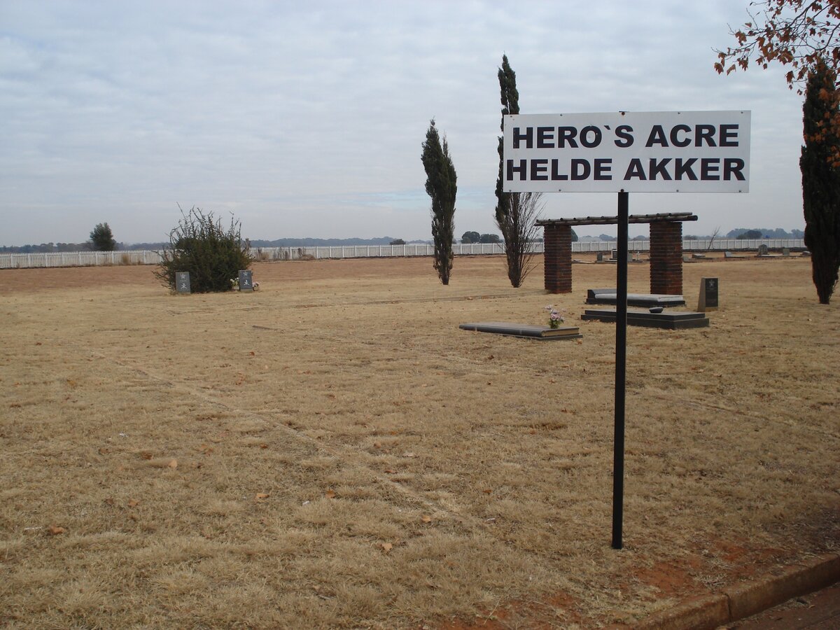 1. The Hero's Acre in Carletonville cemetery