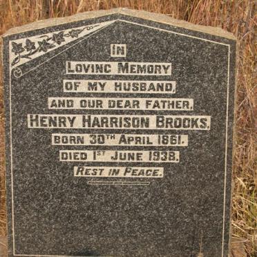 BROOKS Henry Harrison 1861-1938