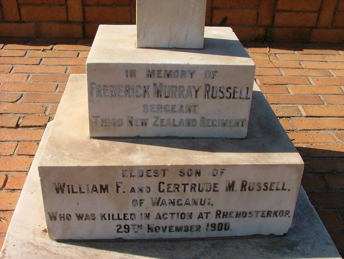 RUSSELL Frederick Murray -1900