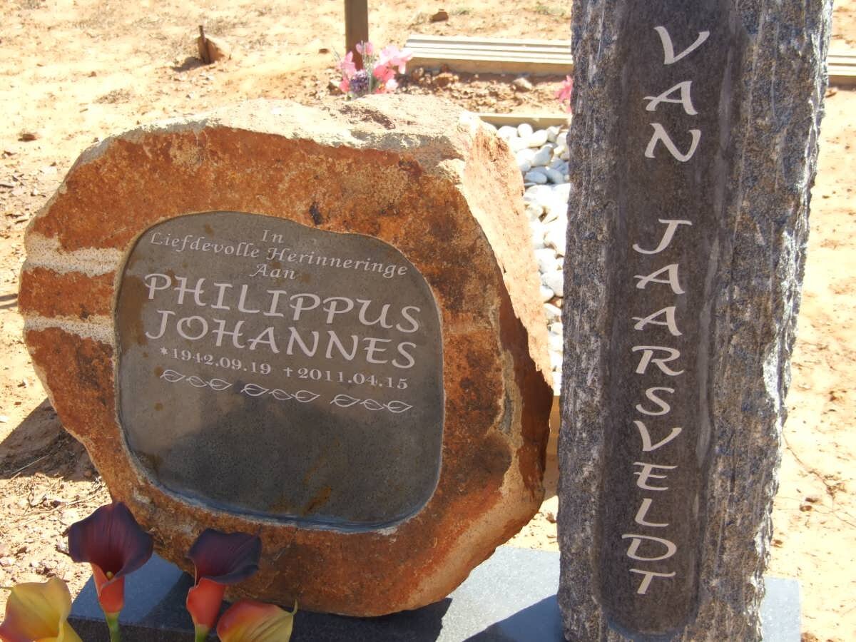 JAARSVELDT Philippus Johannes, van 1942-2011