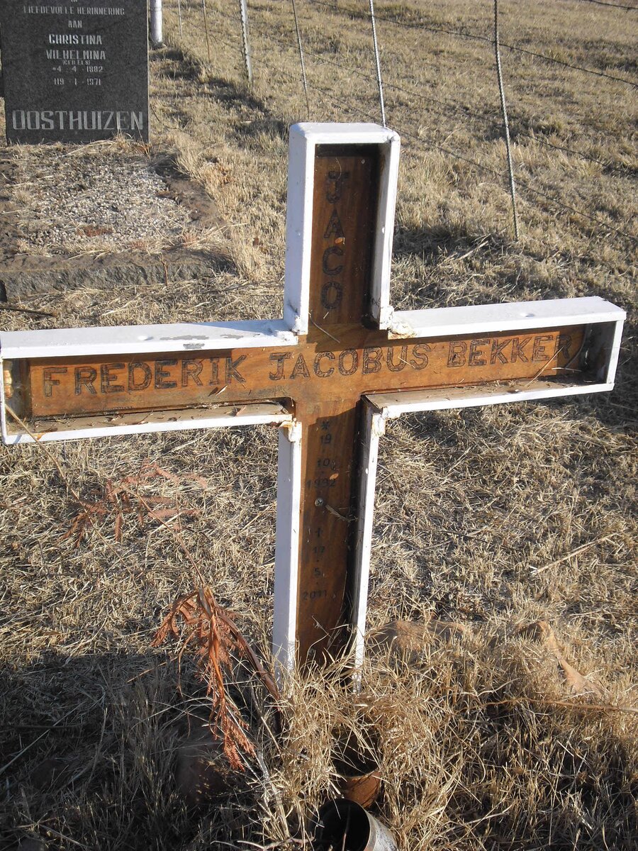 BEKKER Frederik Jacobus 1992-2011