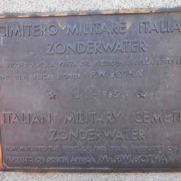 09. Italian Military Cemetery Zonderwater