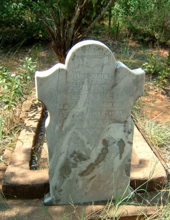 ERASMUS Jacoba Johanna nee PRINSLOO -1912