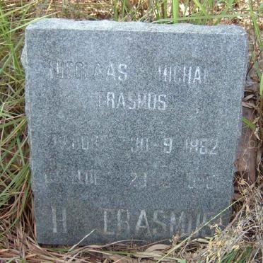 ERASMUS Nicolaas Michael 1882-1955