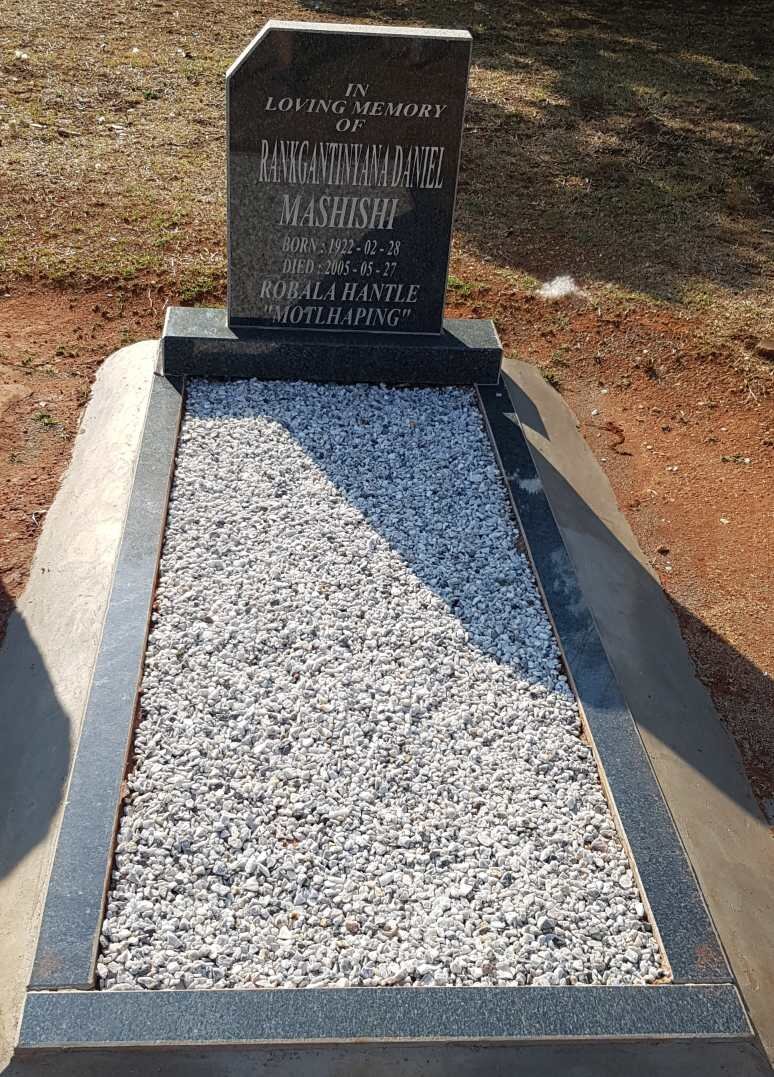 MASHISHI Rankgantinyana Daniel 1922-2005