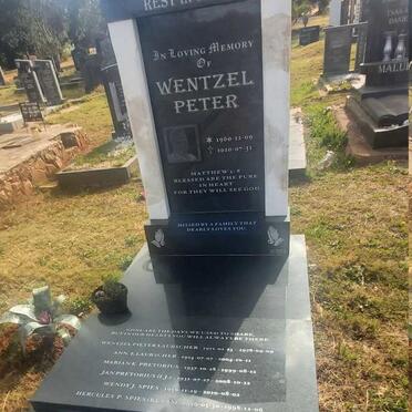 PRETORIUS Wentzel Peter 1960-2010