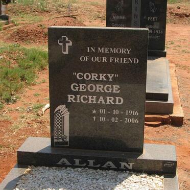 ALLAN George Richard 1916-2006
