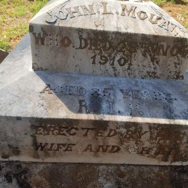 MOUAT John L. -1910