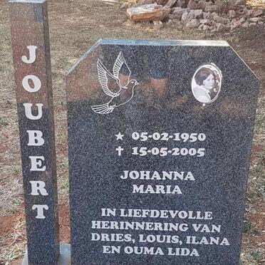 JOUBERT Johanna Maria 1950-2005