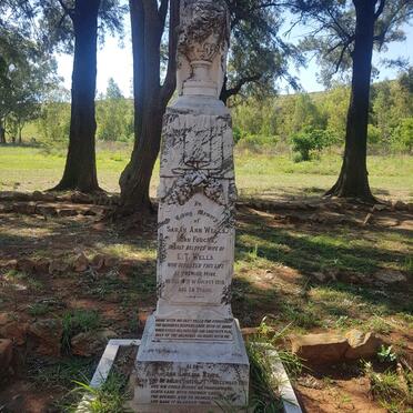 WELLS Sarah Ann nee FOUCHE -1910 :: WELLS Edna 1910-1910