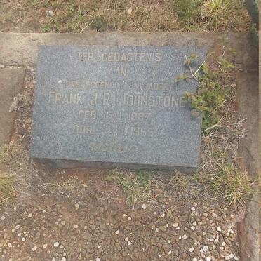JOHNSTONE Frank J.R. 18?7-1955