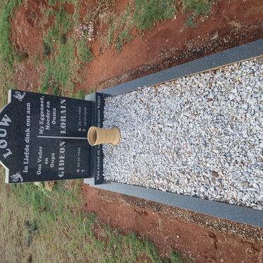 LOUW Gideon 1949- &amp; Lorain 1960-2008