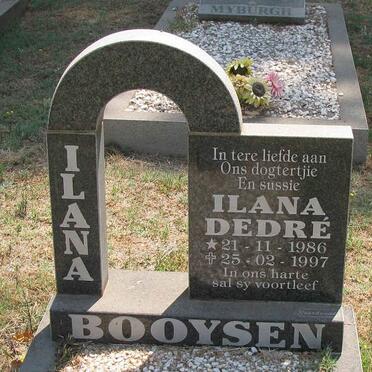 BOOYSEN Ilana Dedre 1986-1997