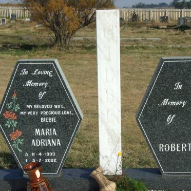 GILBERT Robert :: GILBERT Maria Adriana 1933-2002