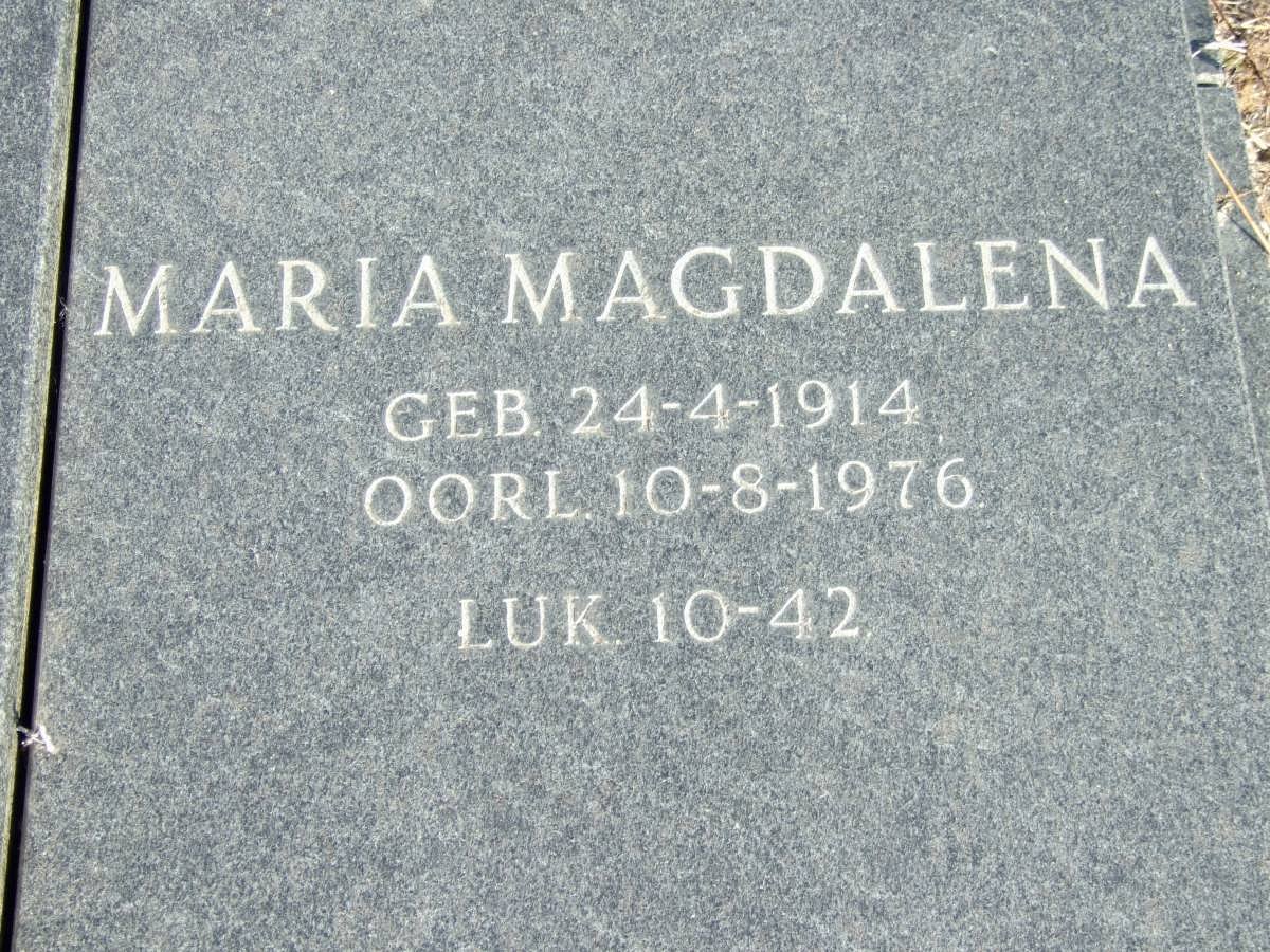 HORN Maria Magdalena 1914-1976