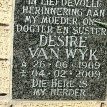 WYK Desire, van 1969-2009
