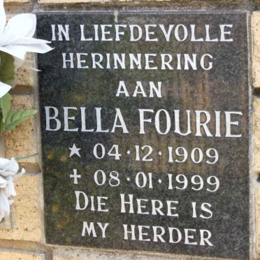 FOURIE Bella 1909-1999