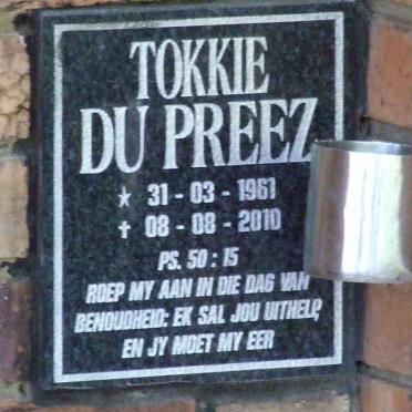 PREEZ Tokkie, du 1961-2010