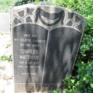 BRUTON Charles Mattheus 1887-1948