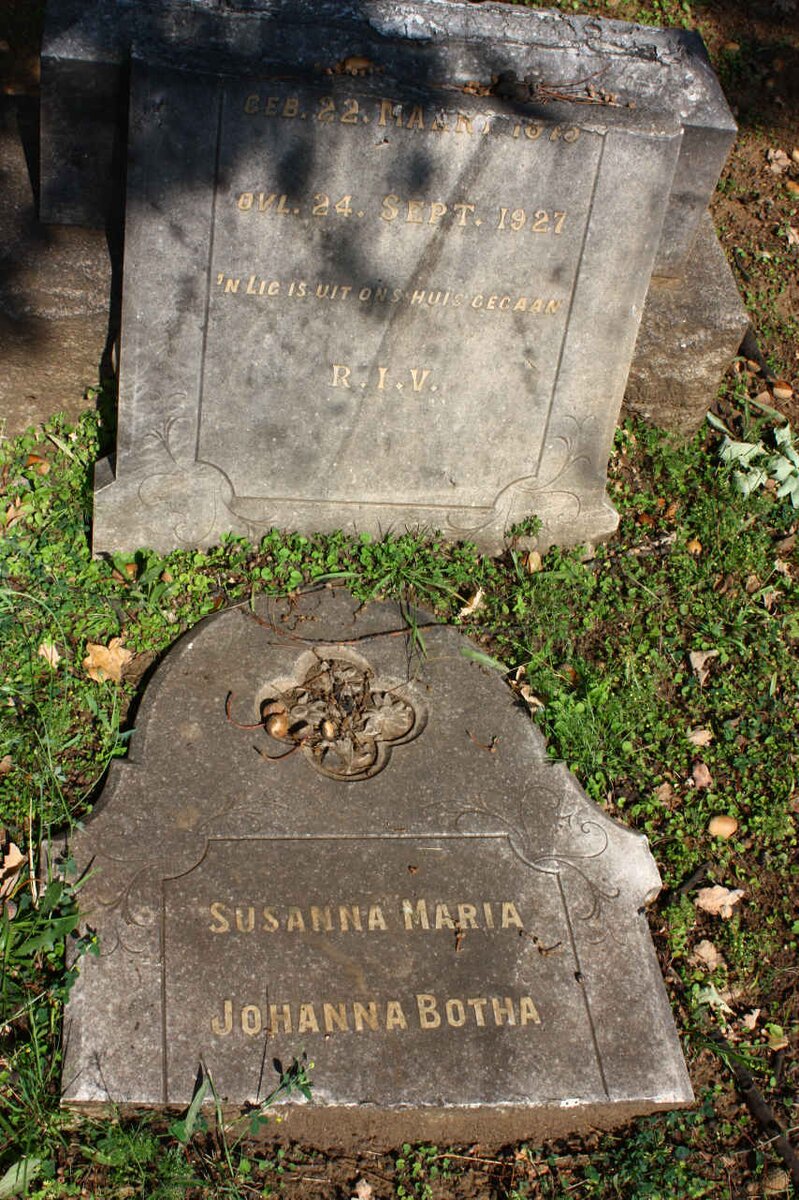 BOTHA Susanna Maria Johanna  1875-1927