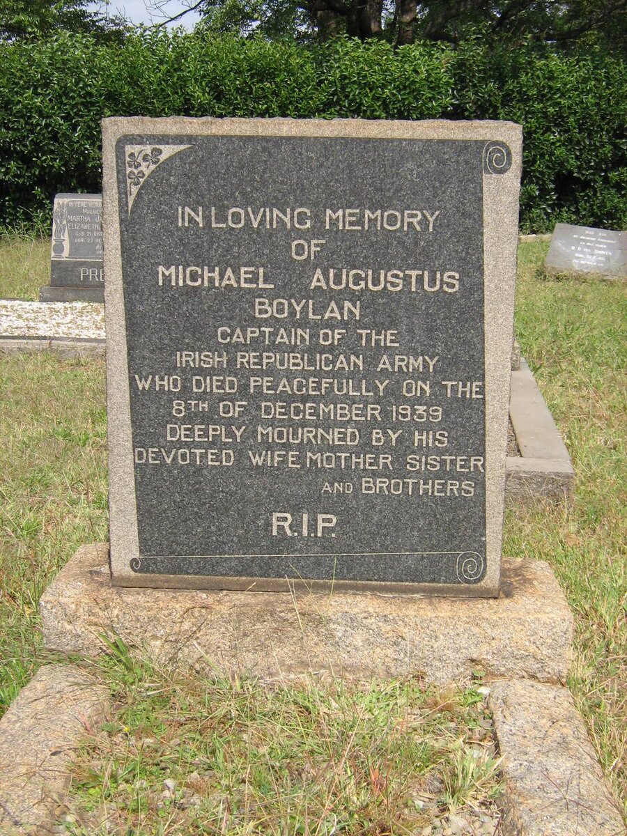 BOYLAN Michael Augustus -1939