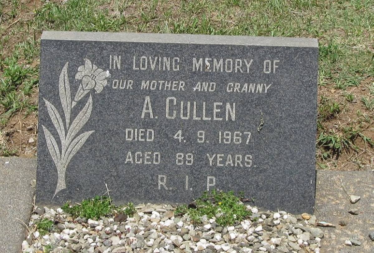 CULLEN A. -1967
