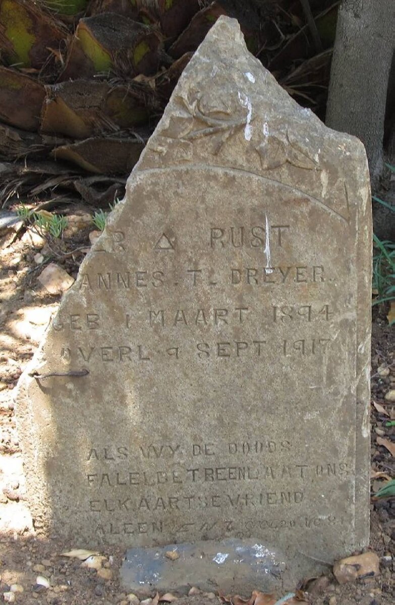 DREYER ?annes T. 1894-1918